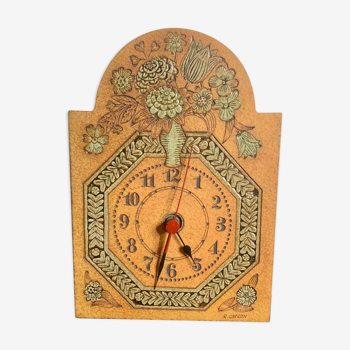 Ceramic clock by Roger Capron, 1960's