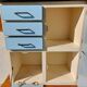 Placard en formica bleu