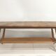 Coffee table Ercol in solid elm