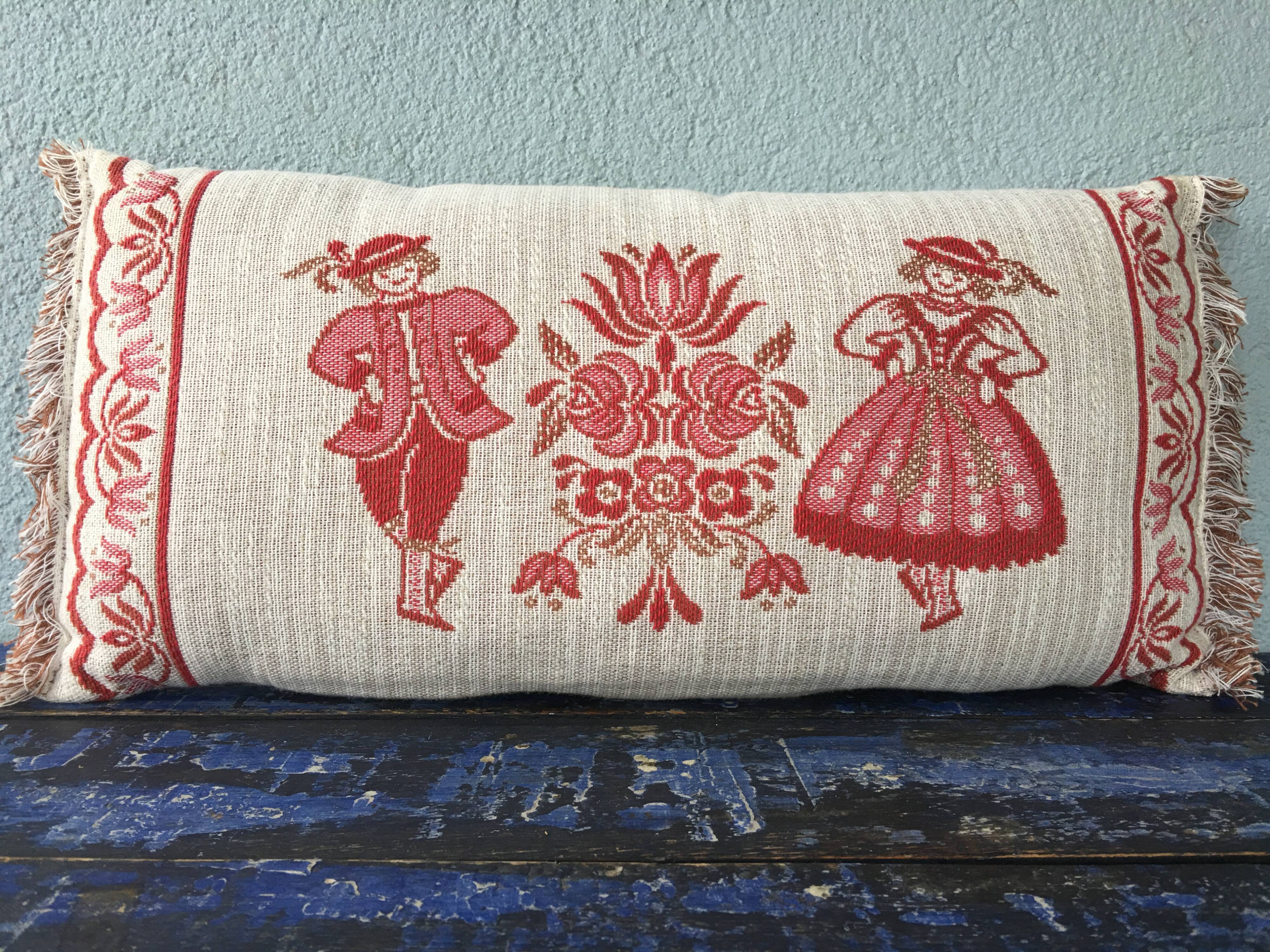 Haller Austria cotton linen cushion