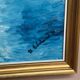 Original Swedish Oil on Panel – “Sailboat on the Water” by U. Ekshard – Signed – Dated 1971 – Vintage & Framed