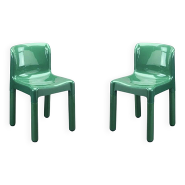 Paire de chaises Kartell 4875 par Carlo Bartoli
