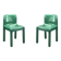 Pair of Kartell 4875 chairs by Carlo Bartoli
