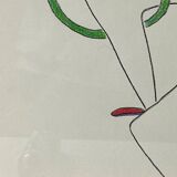 Lithograph, artist's proof Jean Cocteau