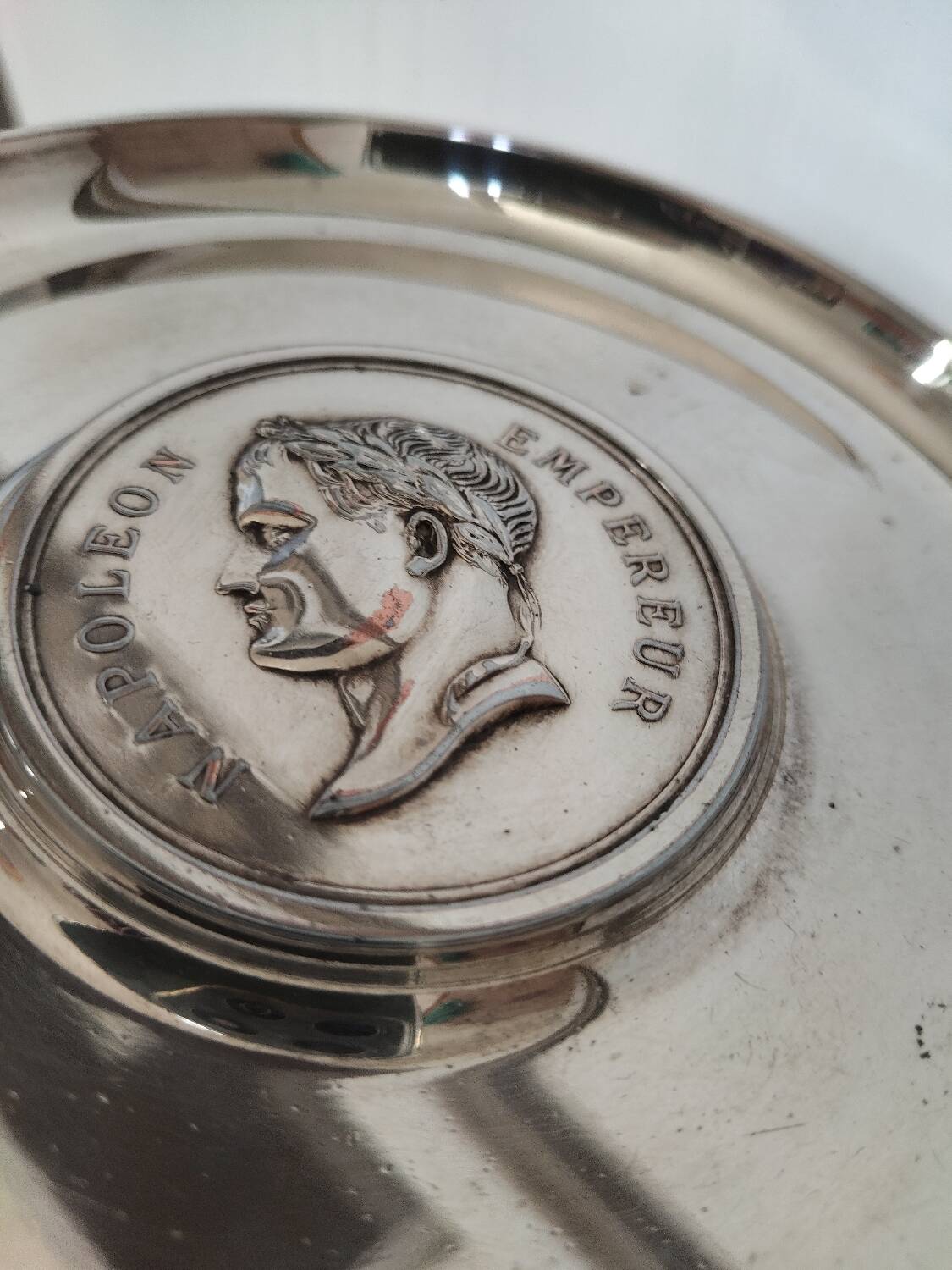 Napoleon silver-plated catchall – Christofle France