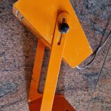 Orange space age spot lamp 1970