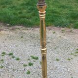 50s floor lamp in gilded brass