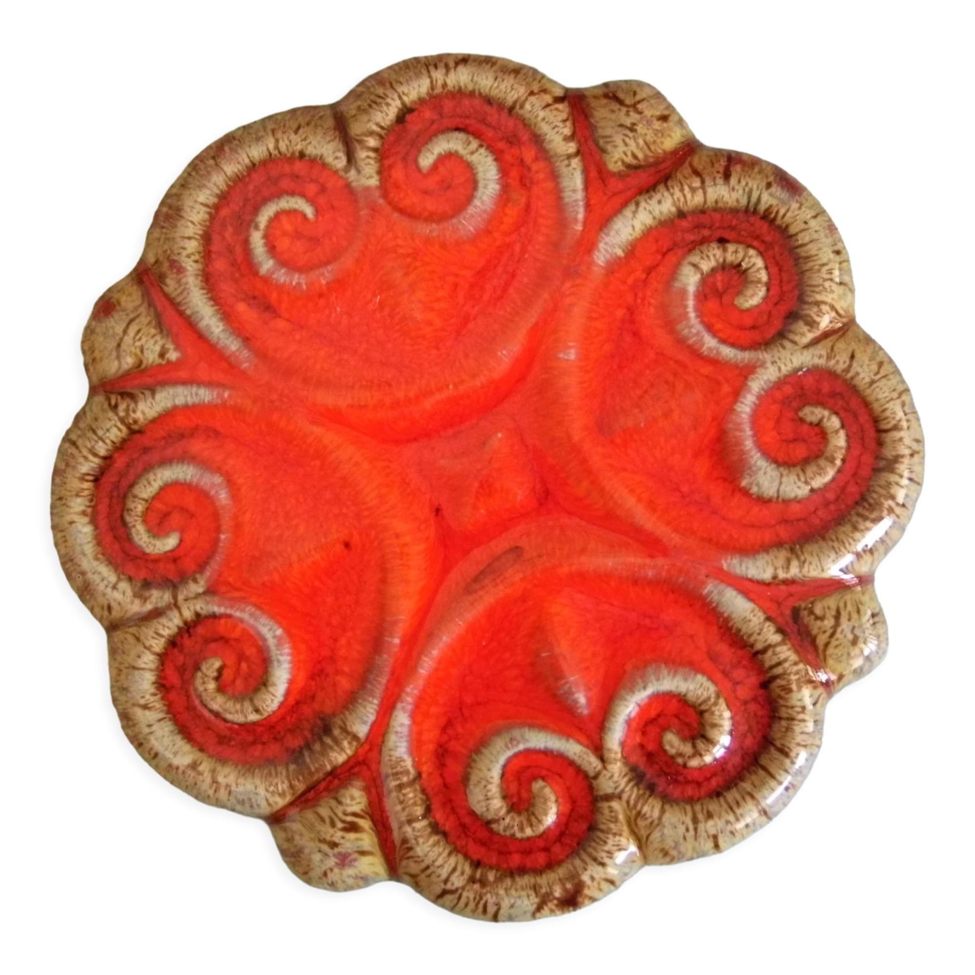 Trivet, Vallauris Vintage ceramic