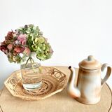 Enamelled stoneware coffee maker