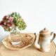 Enamelled stoneware coffee maker