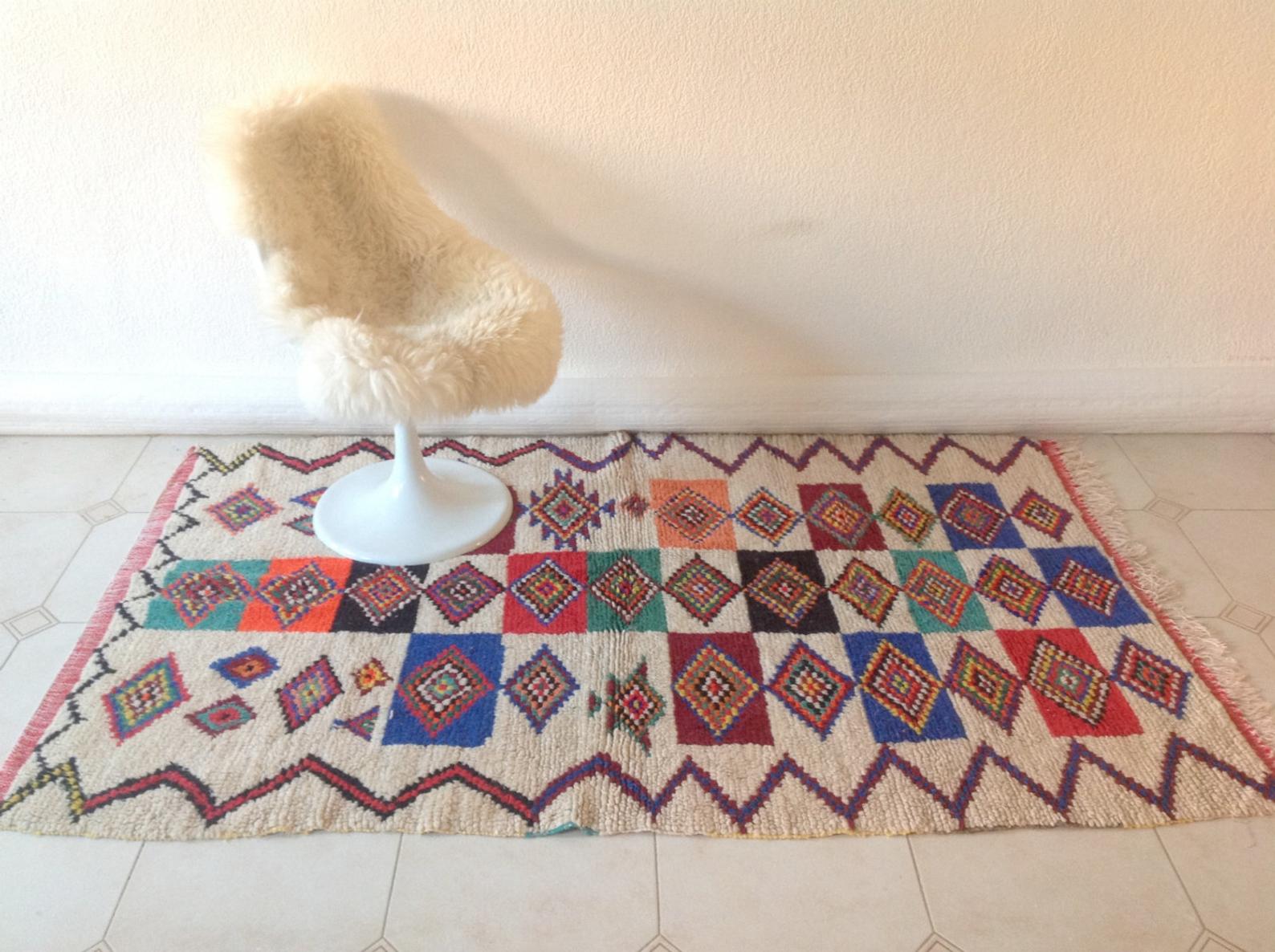 Tapis azilal marocain 135x190cm