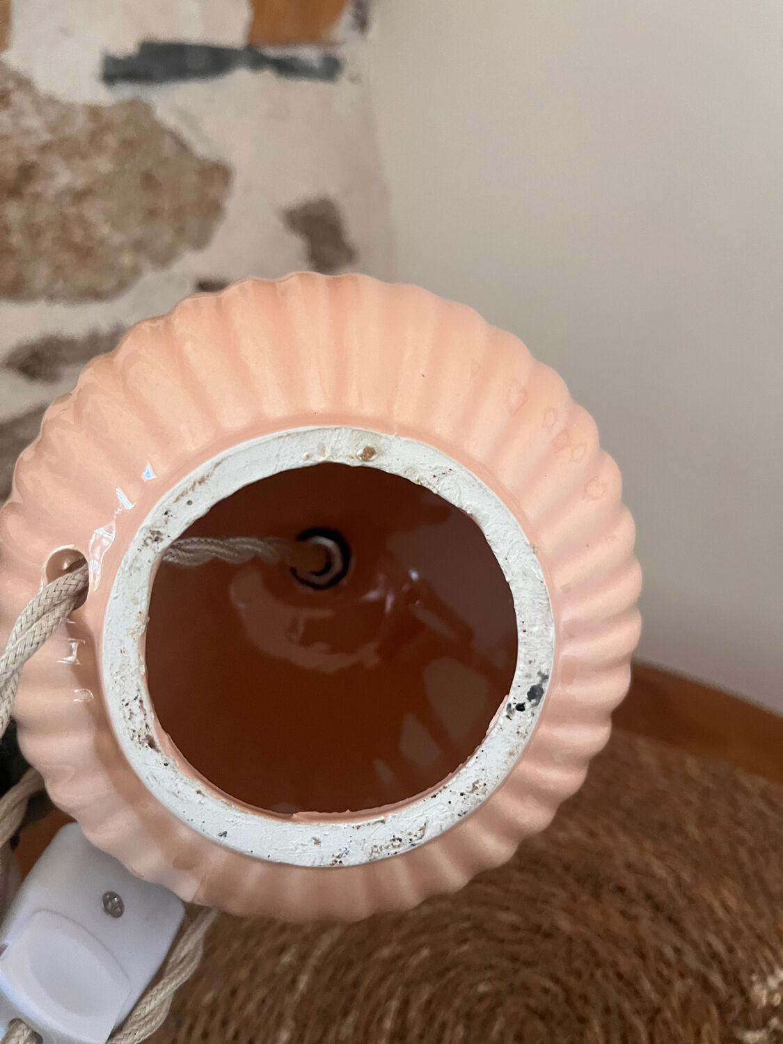 Restored vintage lamp