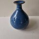 Blue ceramic ball vase (pictogram signature to be identified)