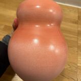 Pink gradient ball vase