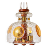 A modernist pendant light, 1970s.