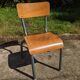 Old mullca 511 school chair for small child vintage nursery