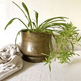 Hammered copper pot cover, diameter 28 cm