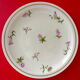 Porcelain dessert service with floral decoration