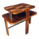 Art deco side table in Paquebot style, French, 1930s
