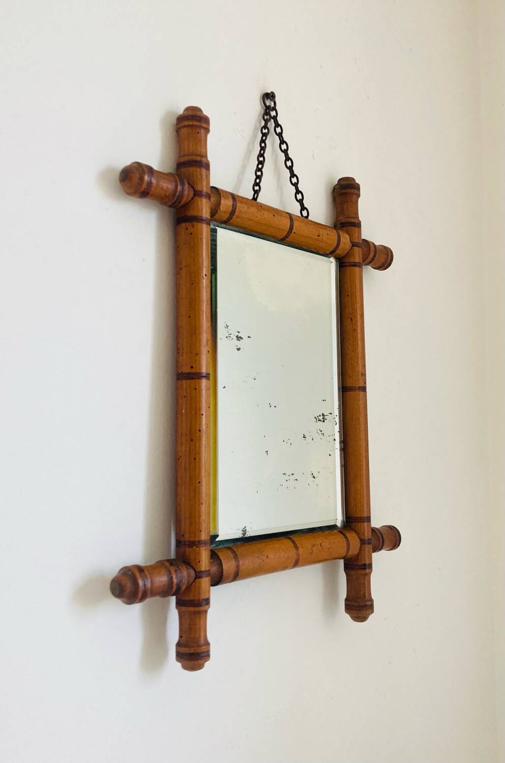 Bamboo Mirror 19th Century