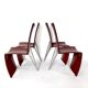 4 chaises "Ed Archer" , Philippe Starck, Driade, 1980's