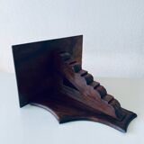 Antique wooden wall shelf