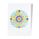 Original acuarela azulejo arabe. Arabic azulejo tile.