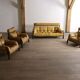 Percival Lafer MP-81 three seater sofa in yellow leather, Brazil 1970s