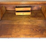 Antique Italian secrétaire in solid walnut, 1920s/1930s.