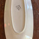 Obongue table dish decorative service 50s Quimper Le Pemp Bastian