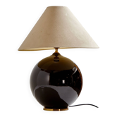 Glass table lamp