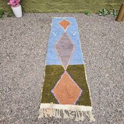 Moroccan runner rug 300cm x 70cm
