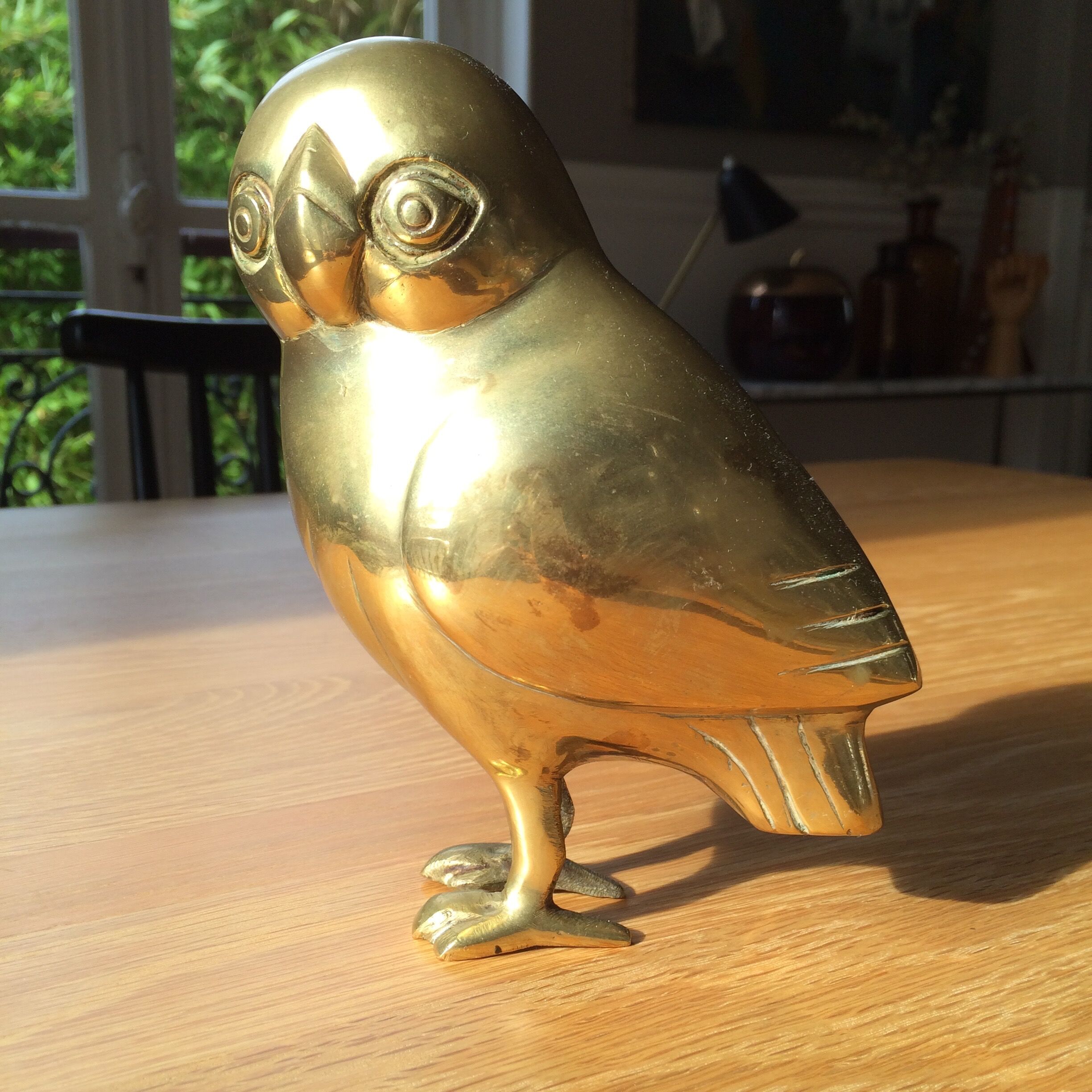 Brass owl