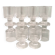 10 crystal wine glasses