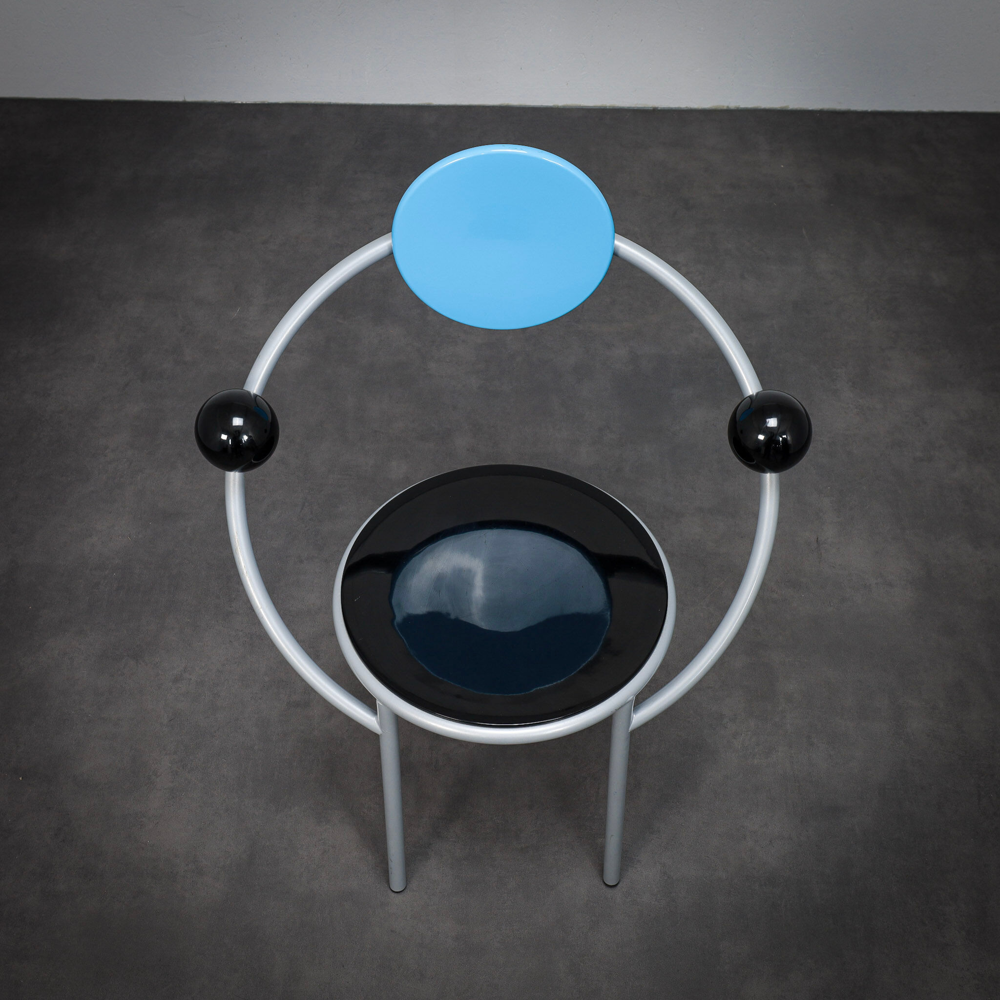 Pair of First Chairs by Michele De Lucchi for Memphis Milano, Italy, 1981