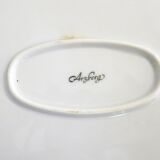 Plat poisson porcelaine