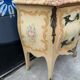 Commode style Louis XV boiserie peinte