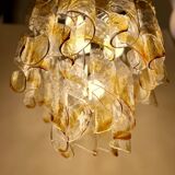 Torciglioni, Hanging Light by Mazzega, 1970s