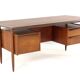 Hulmefa Pro-Pos executive desk - dutch mid century modern design in teak