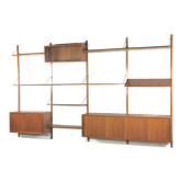Large vintage wall system / wall unit by Poul Cadovius made in the 1960s