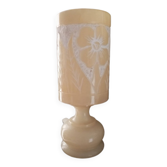 Vintage alabaster lamp