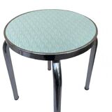 Formica and metal stool