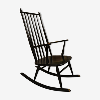 Black rocking chair of the 1950s/60s