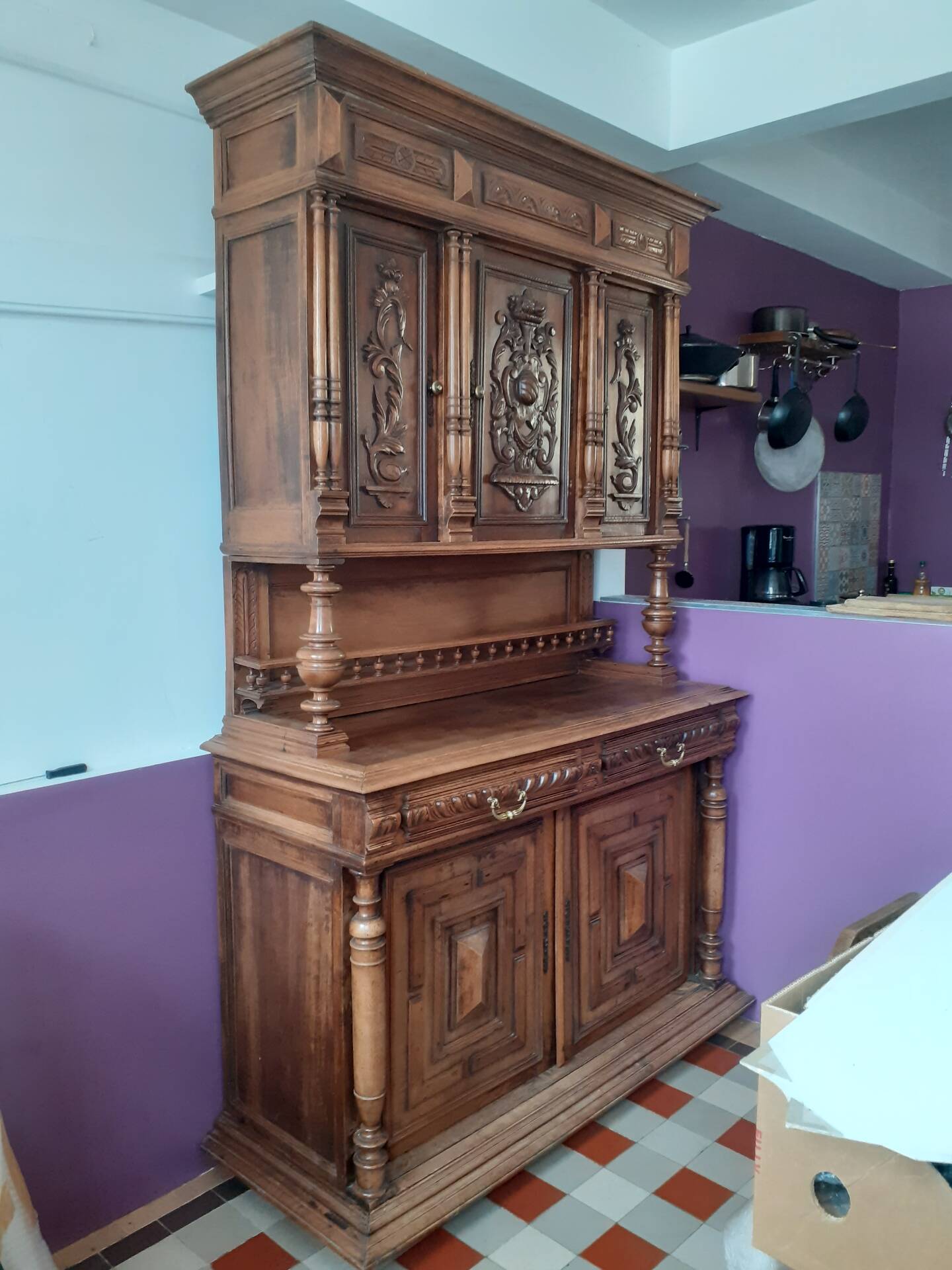 Buffet style Henri II Renaissance