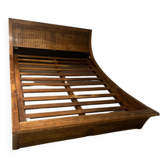 Bed and bedside tables
