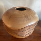 Wooden vase