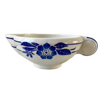 saucière Digoin Sarreguemines model "Flore" 40s