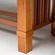 Table Frank Lloyd Wright ‘608 Taliesin’ + four Mackintosh chairs “309 Ingram”