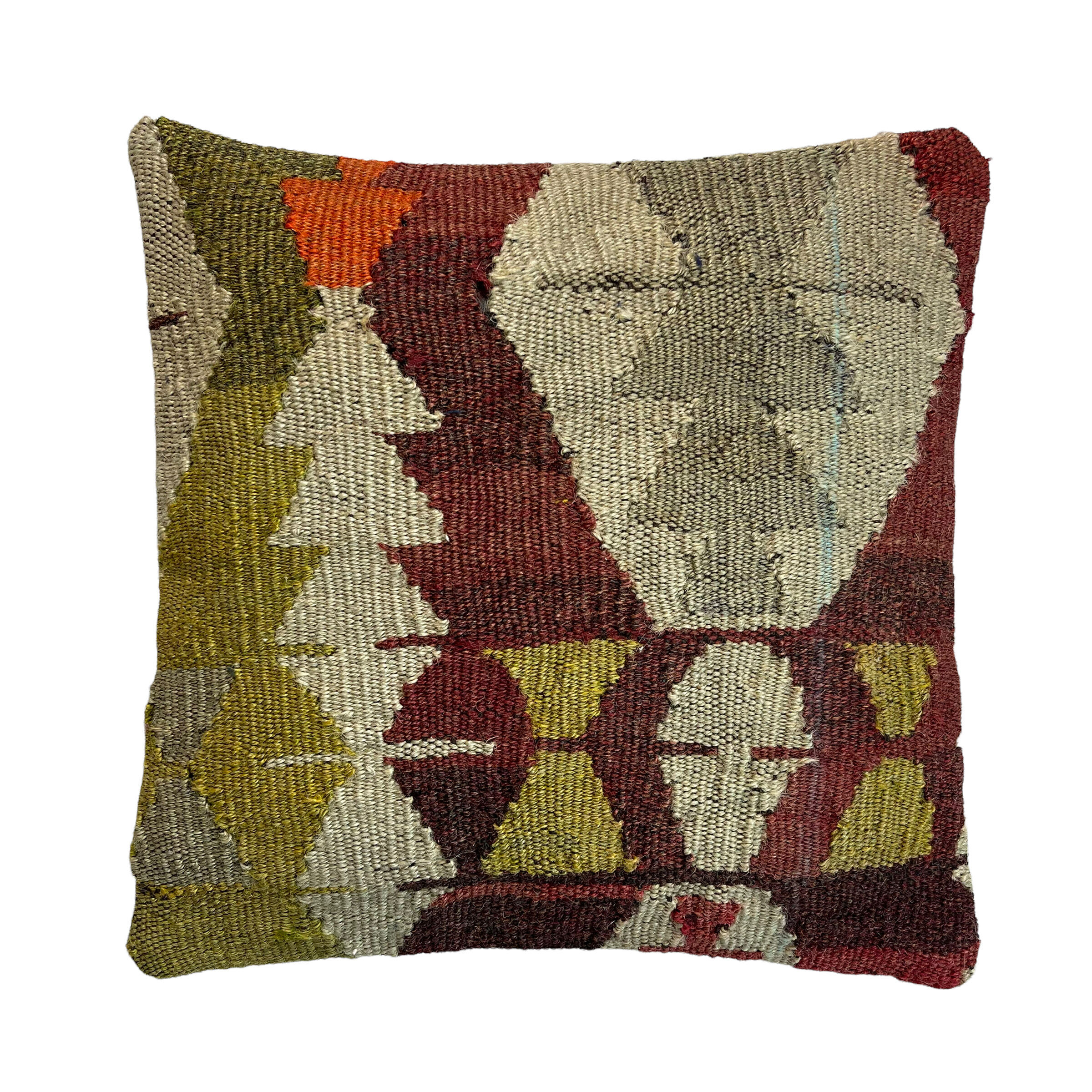 Turkish kilim cushion cover, 40 x 40 cm