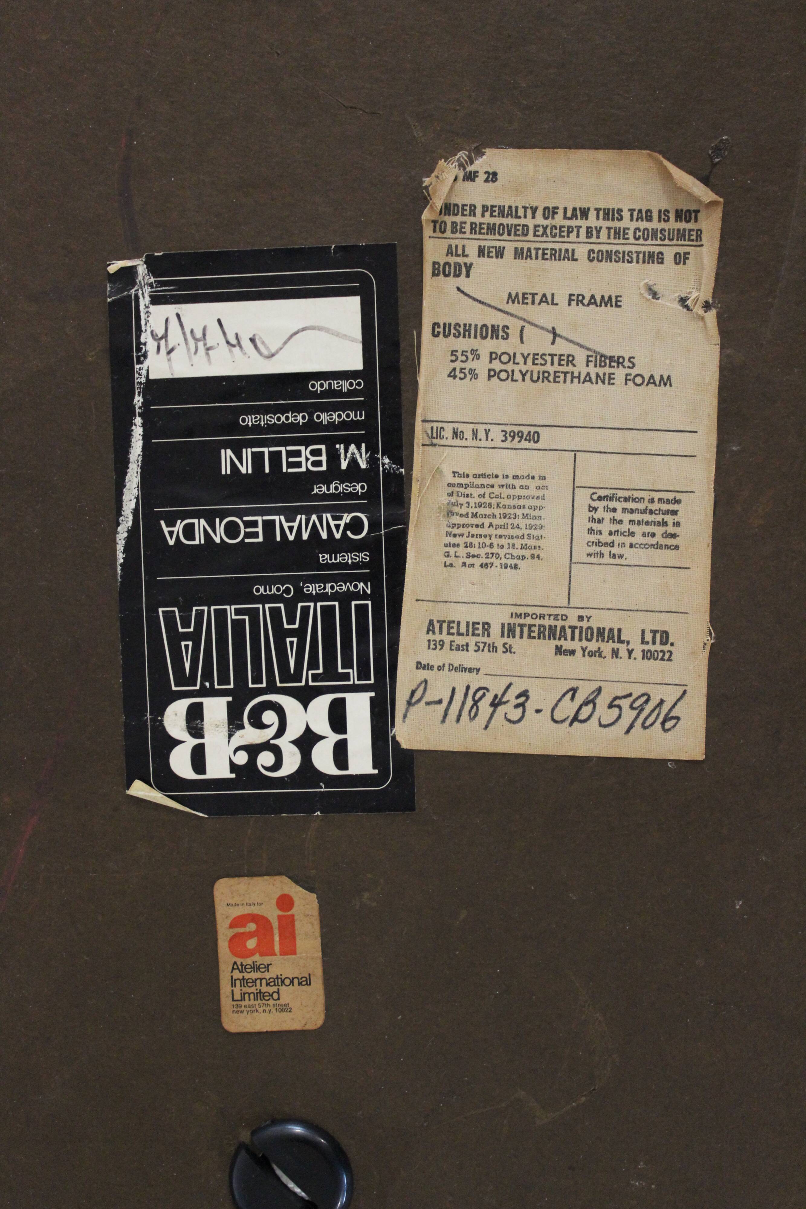 Mario Bellini "Camaleonda" Sofa for B&B Italia 1970